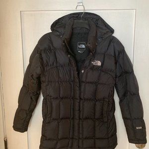 The North Face 600 Goose Down Hooded Puffer Coat Jacket Size XS